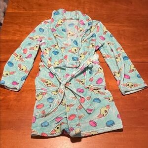 Grogu Baby Yoda Star Wars robe child approximate size 8/10